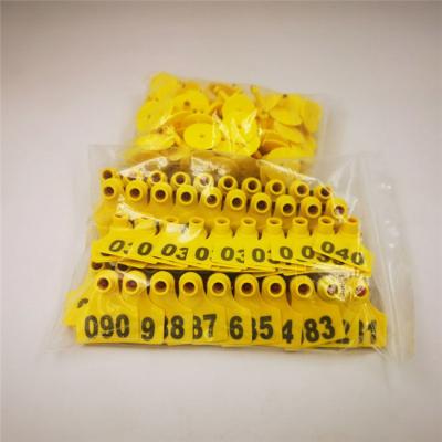 Barcode Cow Number Tags 100mm Cow Tag Numbering System