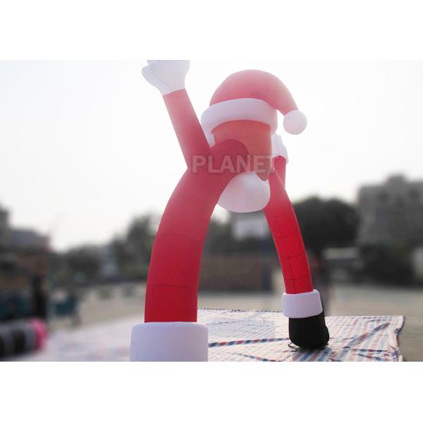Ткань аркы 210 д Оксфорда рождества Санта Клауса раздувная для на открытом воздухе события