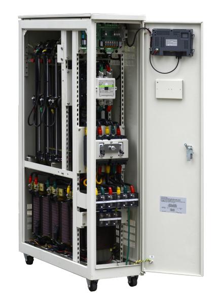 Three Phase Servo Controlled Voltage Stabilizer 100KVA 380V GPRS touch screen