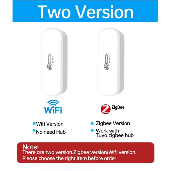 3V 2.4GHz Smart Home Sensors WiFi Temperature Humidity Data Logger