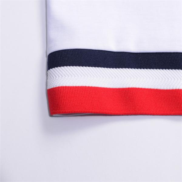 China custom collar t-shirt  white jersey cotton t shirt  for mens tshirts