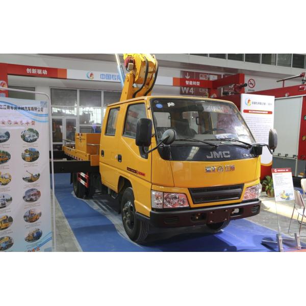 Tipo de automóvil Jaula aérea hidráulica Camiones de trabajo aéreo Vehículo