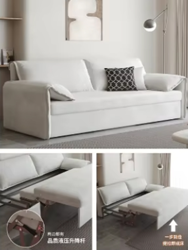 Sofa Bed Frame Sofa Mechanism Bed System Foldable Frame for Space Saving Furniture