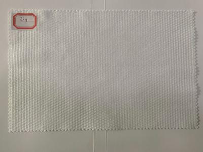 62g White Polyester And Viscose Spunlace Nonwoven Fabric Small Pearl Grain Cotton Tissue, Pads, Wet Wipes