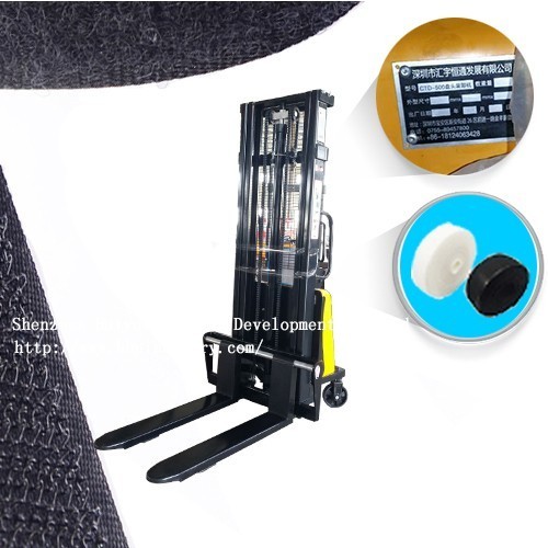 Industrial Beam Forklift with 1000kg Load Capacity Adjustable Lifting Height and Speed