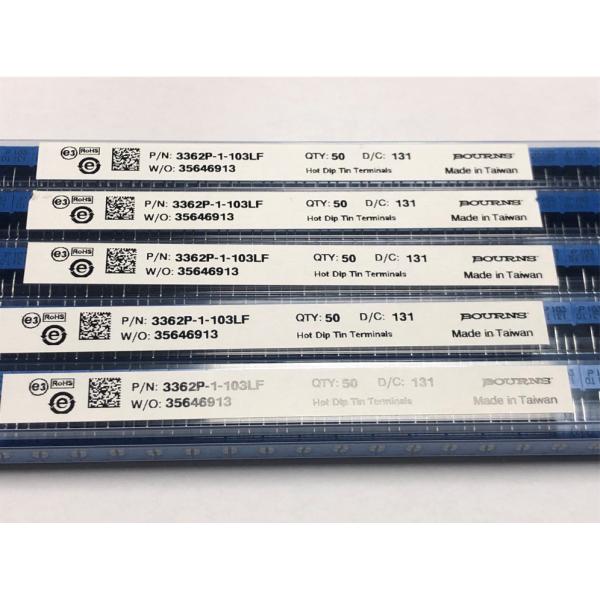 3224W-1-202E Trimmer Potentiometer 2K Ohm 0.25W 1/4W 12(Elec)Turns Potentiometers Resistors Res Cermet Trimmer