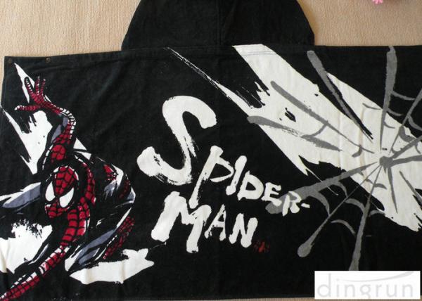 Super Soft Spiderman Hooded Towel For Big Kids OEM Available DR-PT-18