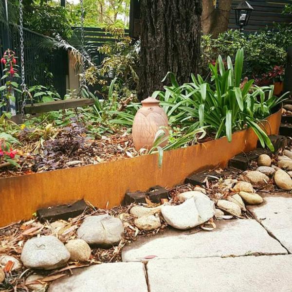 Paisagem de um Corten de 39,3 polegadas que afia ornamento de metal do jardim de 1.6mm