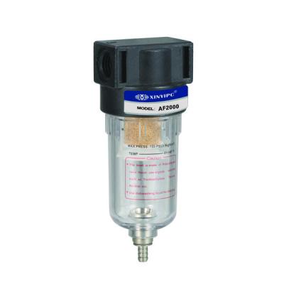 Air Filter AF series with Gauge Differential Drain small / middle size