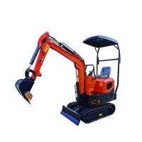 Mini-excavadora compacta com controle hidráulico e serviço pós-venda