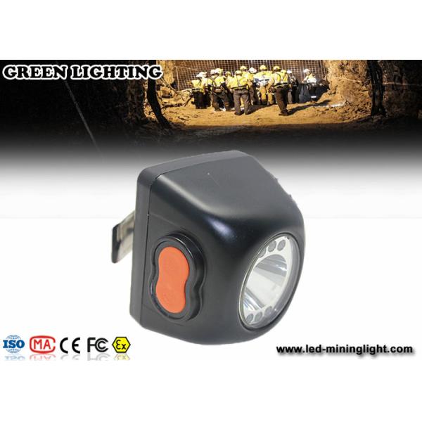 Portable IP68 4.5ah Battery Coal Miner Hard Hat Light 4500 Lux Strong Brightness