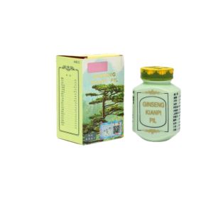 Private Label Ginseng Kianpi Pill Herbal Capsules with Six Herb Male Vitality