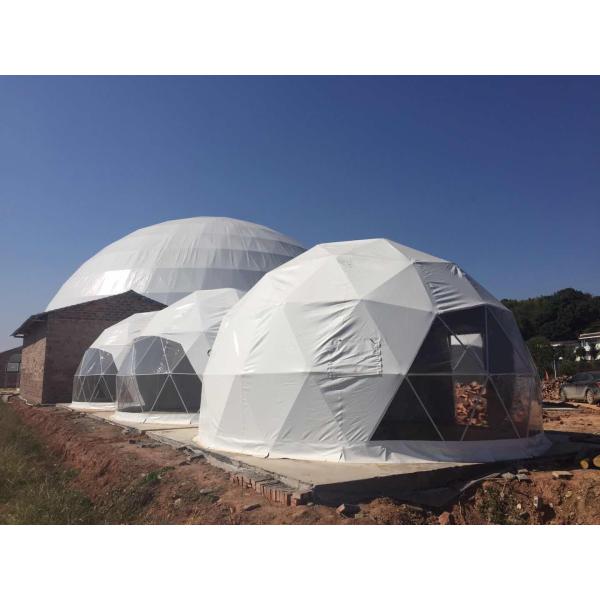 OEM Strong steel structure Outdoor camping eco House Living Tents  for tourism project