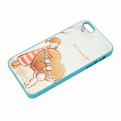 light blue sublimation phone case