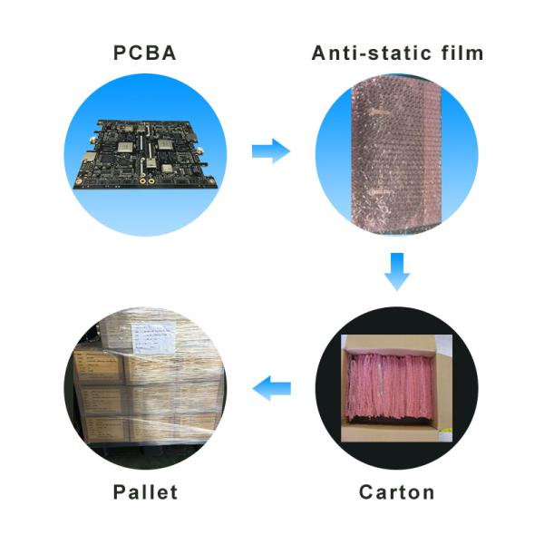 4 Layer OSP PCB Printed Circuit Board 0.15-4.5 mm Thickness ISO14001 Certification