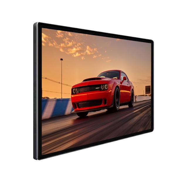 32 inch ultra slim enclosure designed indoor wall advertising machine wall mount advertising player
