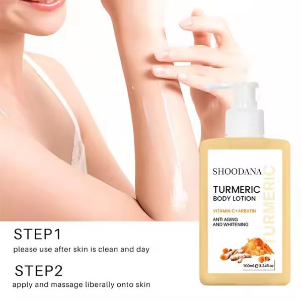 Private Label Vitamin C Turmeric Anti Aging Firming Brightening Moisturizing Face Body Cream Lotion for DrySkin Rescue Skin Care