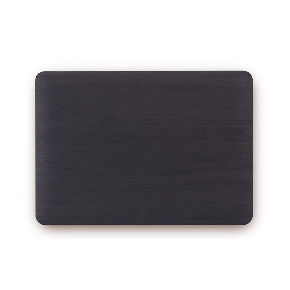 Laudtec PU Leather Wood Grain Laptop Case Skin Hard Shell Cover for MacBook Air 13 2025 Wholesale OEM/ODM/Private Label