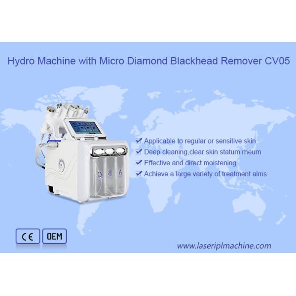 Skin Rejuvenation Microdermabrasion Bubble Oxygen Rf Hydro Aqua Peel Machine