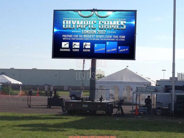 P12.5mm Outdoor LED Digital Billboard 250mmx250mm Modular Advertisement Video Signage