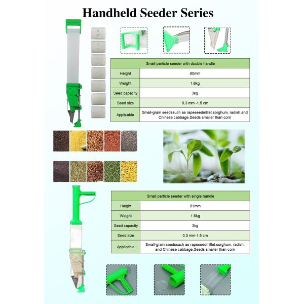 Steel Jab Planter Manual Seed Dibbler Efficient Sowing Tool For Farming