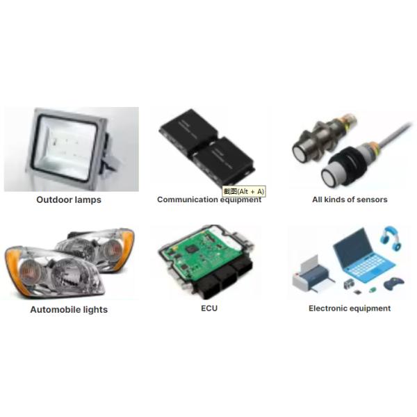 Водонепроницаемая акустическая вентиляционная мембрана IP68 Авто освещение самоклеящаяся дышащая мембрана