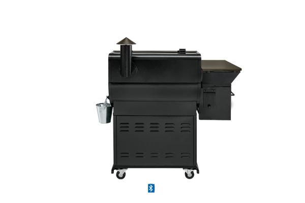 Powder Coated Wood Pellet Barbecue Grills Hopper Smoke Free Easily Assembled
