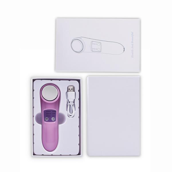 Homemade Ultrasonic Galvanic Ion Face Massager Women Personal Care