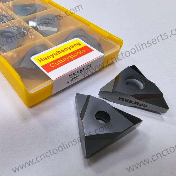 Insertar de ranurado no estándar personalizable HYEIP22010601 A14.5 M2.308 Insertar de fresado por whirligig de alta eficiencia energética HYB208