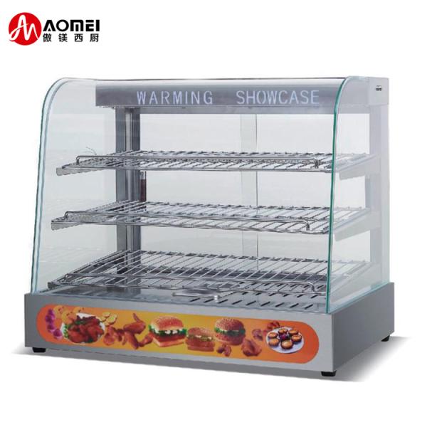 Гостиница Ресторан Электрическое горячее стекло Продовольственное отопление Витрина с серебряным покрытием