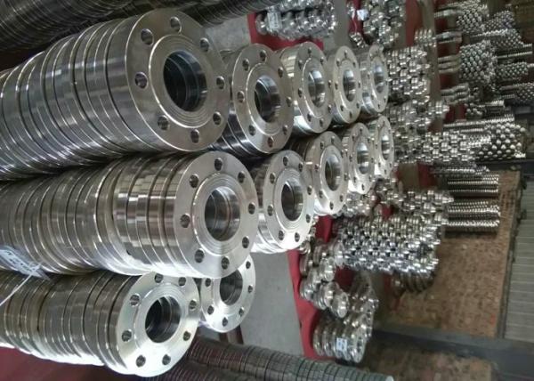 1/2 - 24 Steel Socket Weld Pipe Flanges , ASME B16.5 Nickel Alloy Flanges