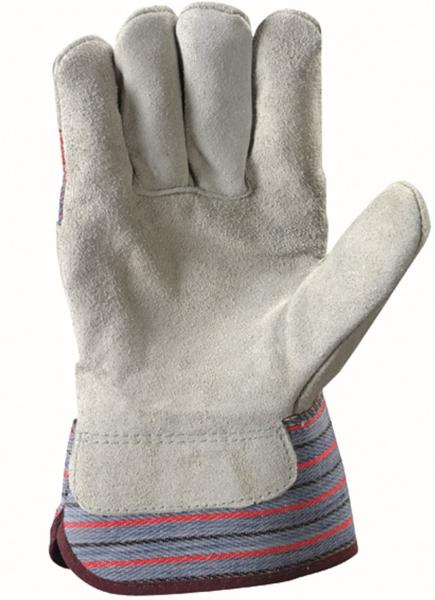 Palm Tig Welding Cow 100% Split Cowhide Leather Gloves Unlined