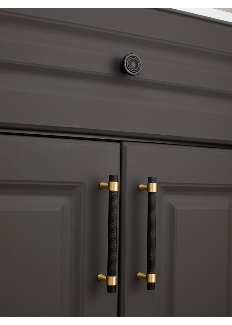 Modern Single Hole Copper Handle Wardrobe Cabinet Light Luxury Gold Mesh Brass Shoe Drawer Factory Wholesale