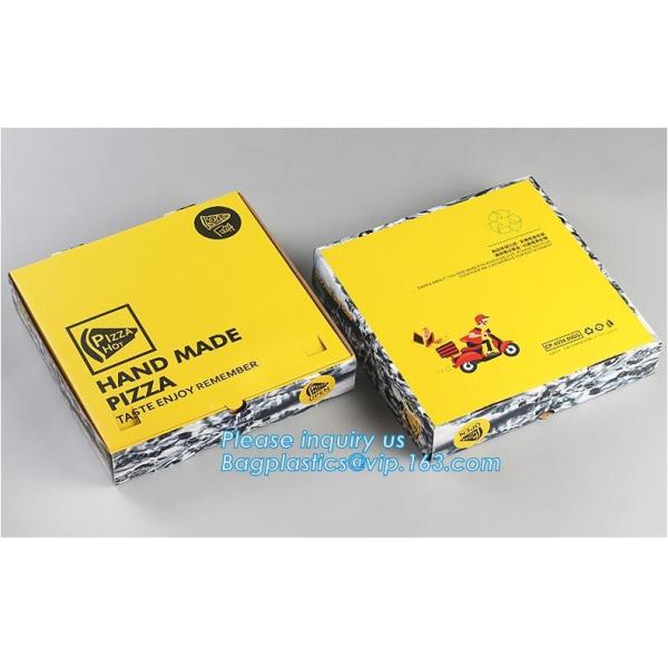 cheap Pizza Boxes Wholesale/Custom Pizza Box/Pizza Box Design,food packaging corrugated wholesale pizza boxes bagease