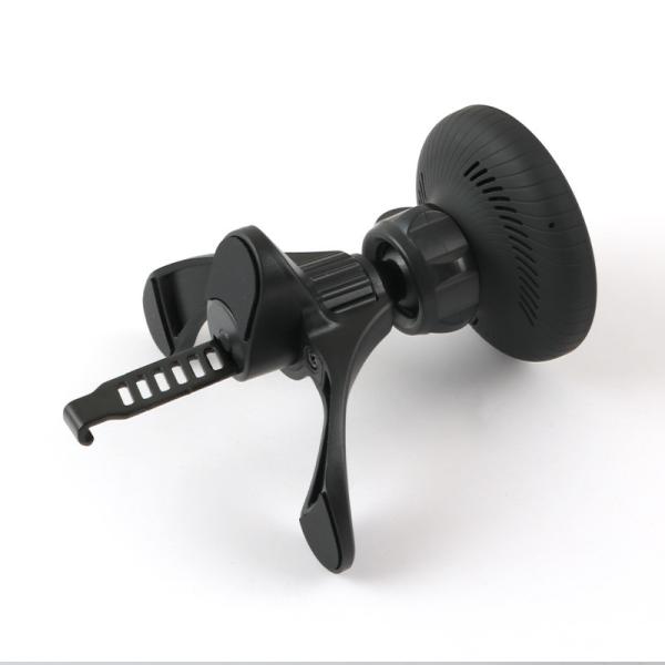 Carregamento rápido 15W 20W Carregador sem fio para carro com sucção magnética Revestimento de vidro