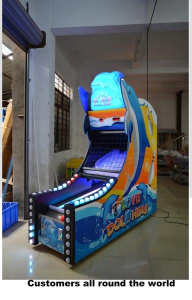 Happy Mini Bowling Sports Video Arcade Game Machines For Bar  KTV FEC