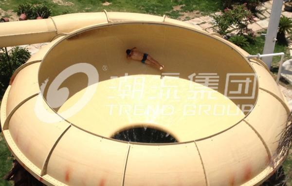 Outdoor Fiberglass Water Slide Games for One Person Per Time , Adult Used in Giant Water Park