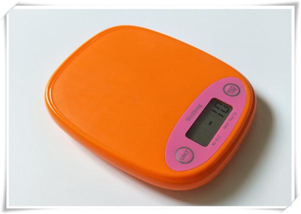 Compact Design Digital Kitchen Weighing Scale , 1 Gram Division Electronic Food Scale