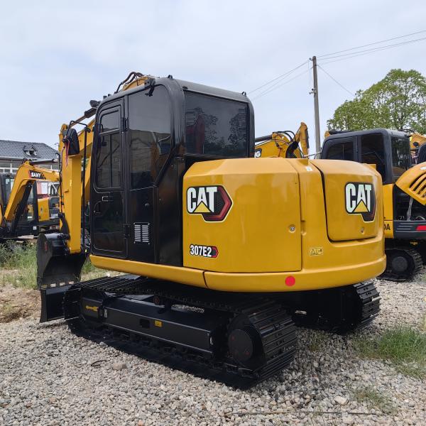 Used Cater Digger CAT307E2 construction machinery hydraulic crawler 7ton CAT Excavator for sale