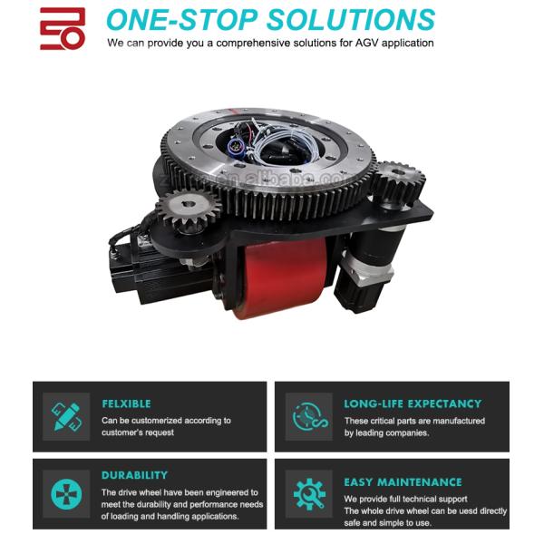Двигатель колеса Agv 4000KG сверхмощный электрический для тележки платформы