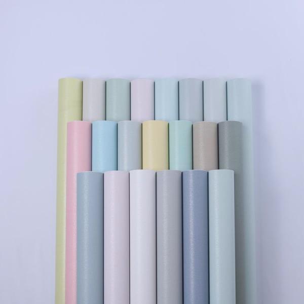 Meubles Largeur 1400 mm Feuille de bois en PVC opaque pour MDF Film de décoration de porte sous vide