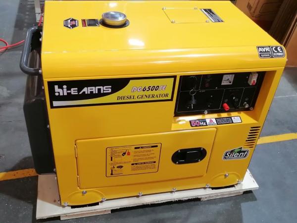 Factory Direct Silent Version 3/5/8/10 KW Diesel Generator Set Small Industrial Emergency