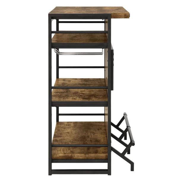 Modern Design Style Cabinet for Wine and Liquor Display in Living Room Organization