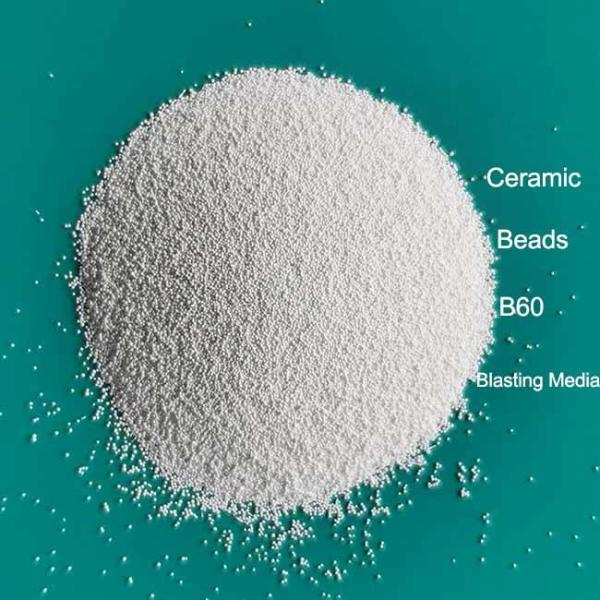 Meios de sopro do grânulo B60 cerâmico esférico de 700HV 0.3mm