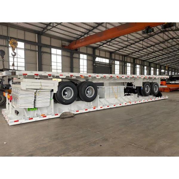 Tri-Axle 40 50 60 Tons 600mm Side Wall Semi Trailer Not Self-dumping 12.00r20 Tires