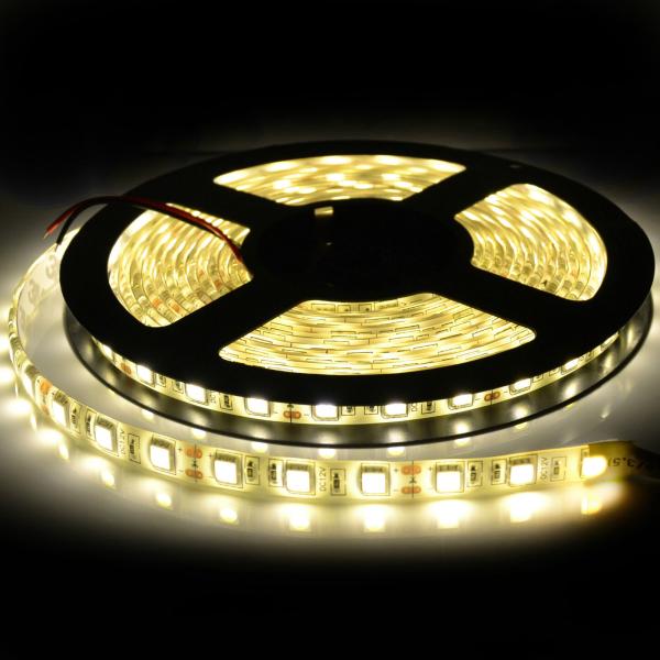LED strip 5050 smd light 12V 24V IP65 GREEN 60LEDs per meter 300LEDs 5m 3 resistences JALN7