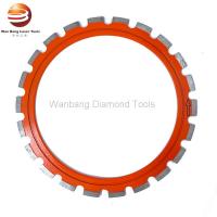 segments 500mm plats Diamond Ring Saw Blades de 350mm pour Husqvana Ring Saw
