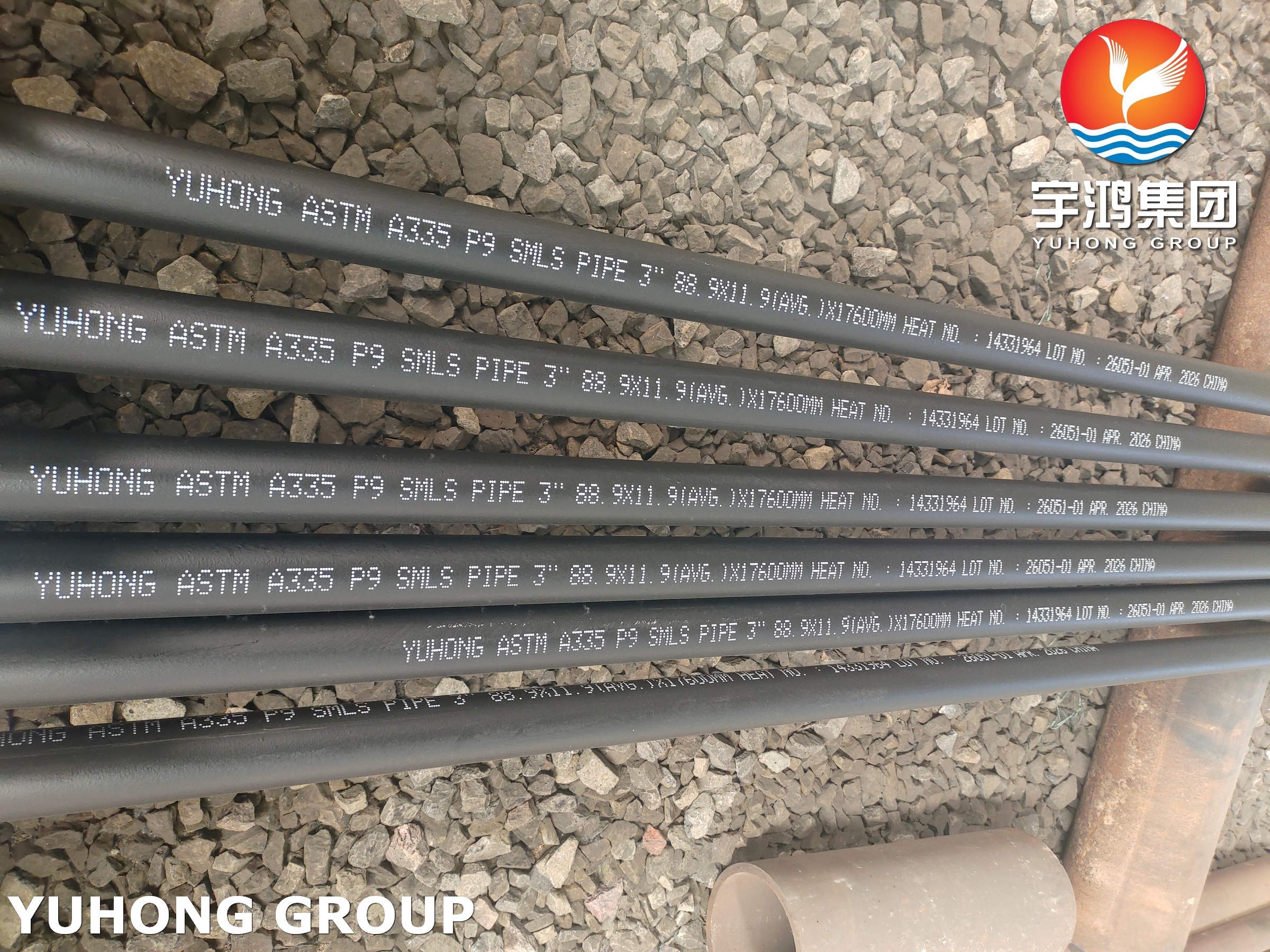 Alloy Steel Tube ASTM A335 Chrome-Moly Alloy Seamless Pipe Grade P9 P22