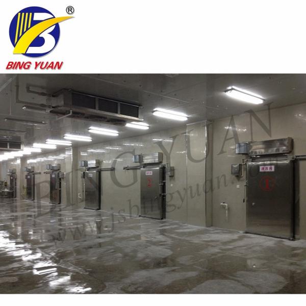 220V 75mm Solar Power Containerized Cold Room , Cold Room For Fish Storage