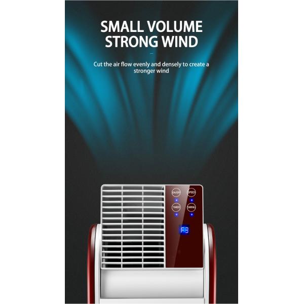 Portable Fan Bladeless Plastic Air Circulation Fan with 120 Degree Air Supply Angle
